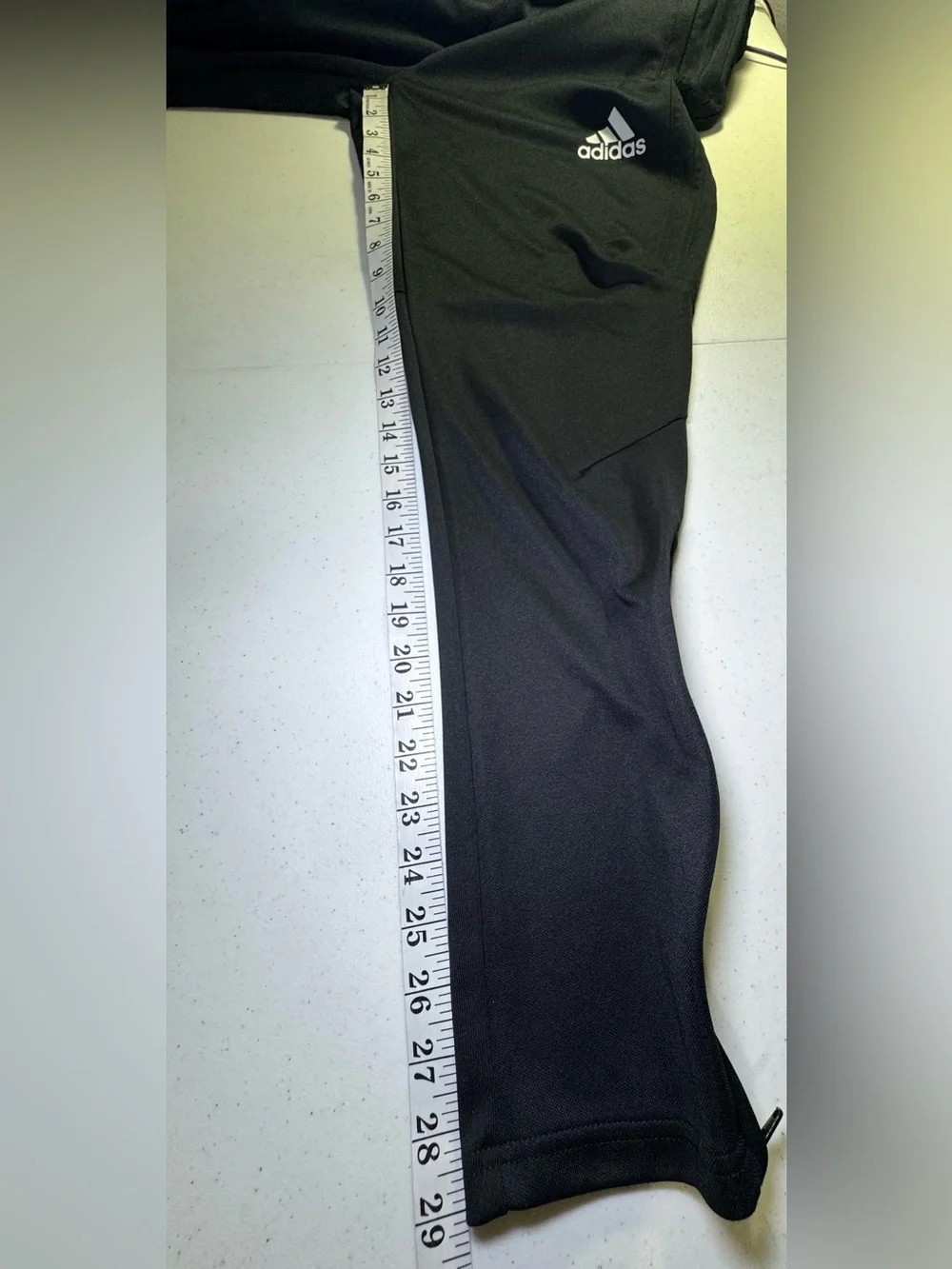 Adidas Mens Climacool Soccer Training Track Pants Size Medium Black Ankle Zip
